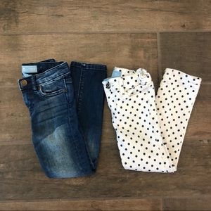 Girls size 4T Gap skinny jeans